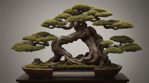 Premium Photo Mystique Of Ancient Bonsai Trees