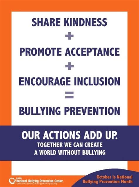 National Bullying Prevention Month