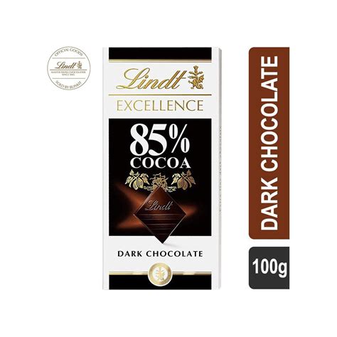 Lindt Excellence Excellence 85 Cocoa Dark Chocolate 100 G Buy Lindt