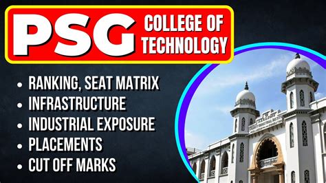 Psg College Of Technology Psgct Coimbatore Ranking Placements