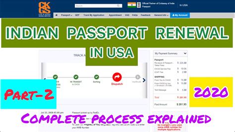 Indian Passport Renewal In Usa 2020 {part 2} Complete Tatkal Process In Detail { Part 2