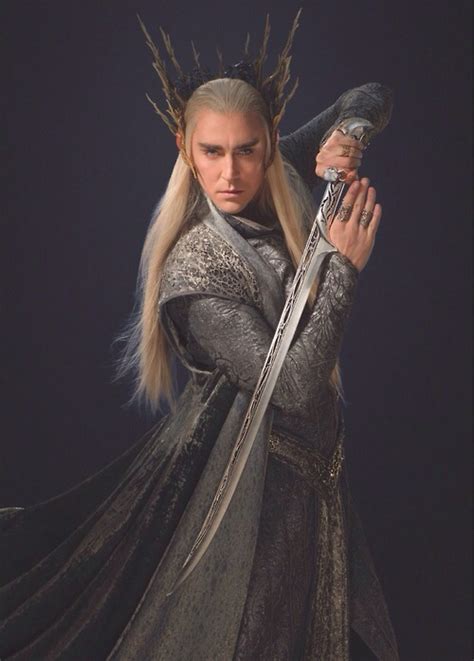 Curious Thranduil Also Has A Somehow Healed Or Hidden Horrid Scar On