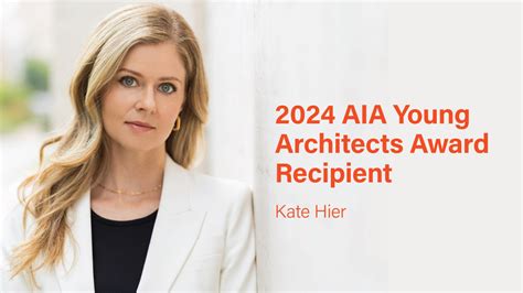 Kate Hier Receives Aia Young Architects Award 2024 Clark And Enersen