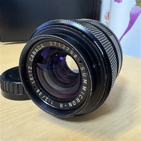 Leica Leitz CANADA SUMMICRON R 35mm F2 Y69 ライカ 売買されたオークション情報yahooの商品