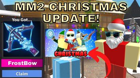 Mm2 Christmas Update How To Get All New Items In Mm2 Christmas Update