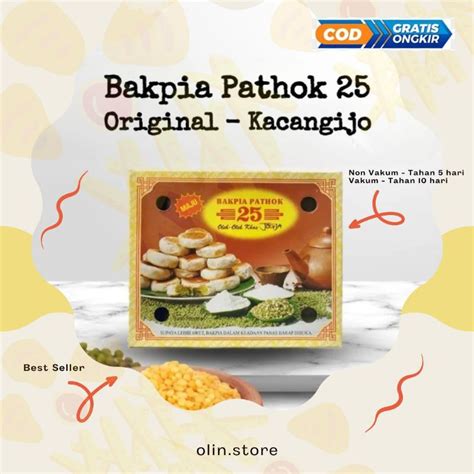 Jual BAKPIA PATHOK 25 Original Isi 15 Packing Aman Anti Remuk