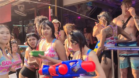 8k Biggest Water Fight In The World Soi 6 Songkran Pattaya Thailand