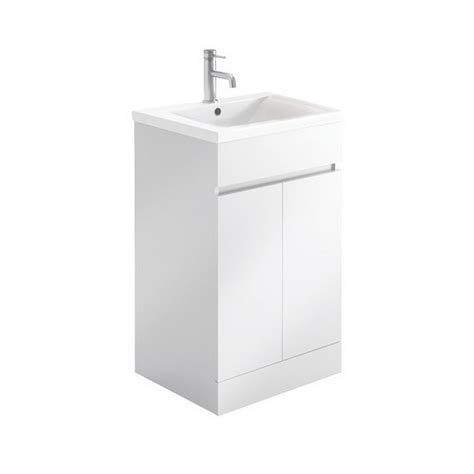 Scudo Empire 500mm Vanity Unit With Basin In Gloss White Best Price