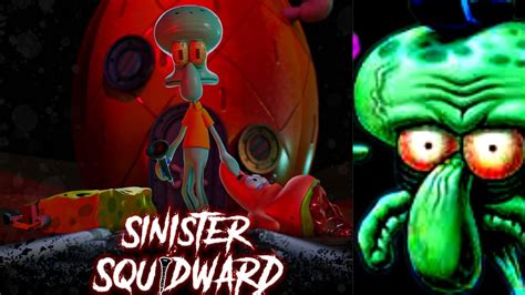 Squidward Has Gone Crazy Sinister Squidward Horror Game Youtube