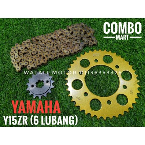 SPOCKET 415 STANDARD SIZE Y15 6 LUBANG YAMAHA Y15 Y15ZR YSUKU V1 V2