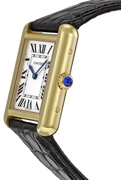 W5200002 Cartier Tank Solo Womens 18k Yellow Gold Watch