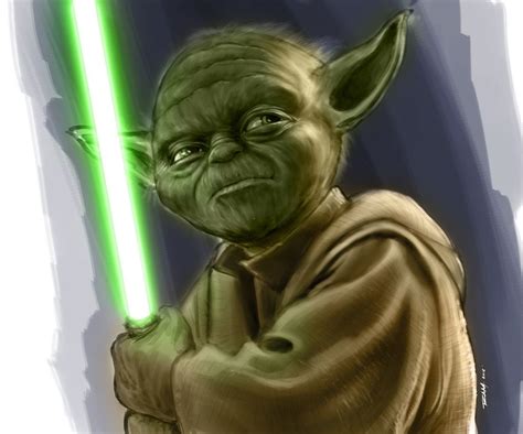 Master Yoda Master Yoda Yoda Digital Painting