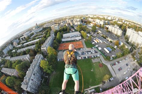 Skok na bungee Kraków bungee jumping Super Prezenty