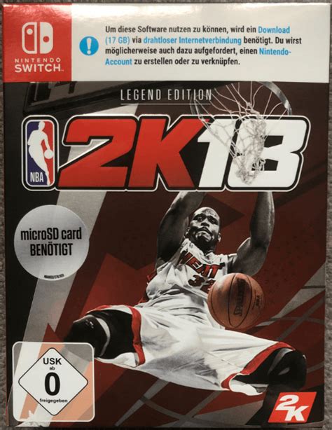 Buy NBA 2K18 Legend Edition For SWITCH Retroplace