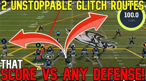 CAN T BE STOPPED 2 Glitch Routes That SCORE VS ANY DEFENSE Madden