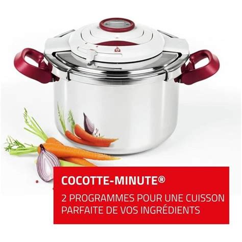 Seb Clipso Precision Cocotte Minute L Autocuiseur Inox Cuisson