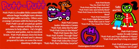 Putt Putt Character Bio With Sally And Sid Pbs By Mapsuperstar On