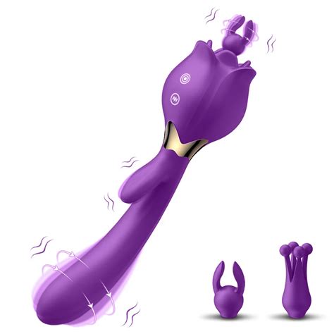 Consolador 3 En 1 Para Mujer Vibrador Para Punto G Masturbador