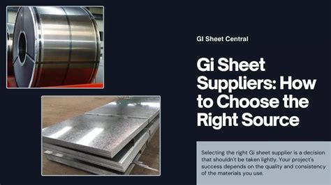 Gi Sheet Gi Sheet Central