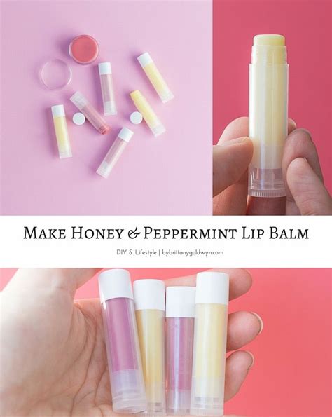 Learn How To Make This Easy Honey And Peppermint Lip Balm Great For A