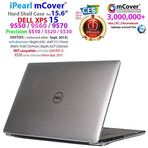 MCover IPearl MCover Hard Shell Case MCover DELL XPS15 9550 CLEAR