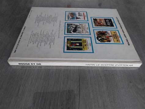 Tintin Album Pop Hop Le Sceptre D Ottokar C 1 Album 1971