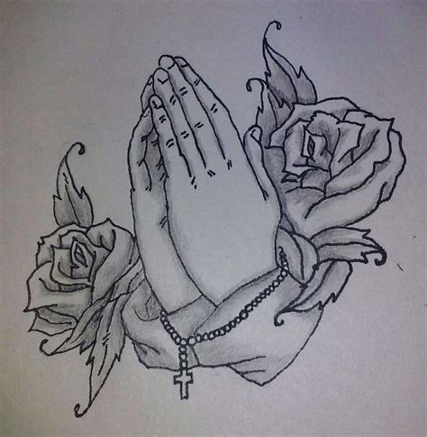 Praying Hands With Rosary By Wearefearless On Deviantart