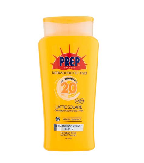 Prep Latte Solare Dermoprotettivo Con Vitamina E Spf Ml