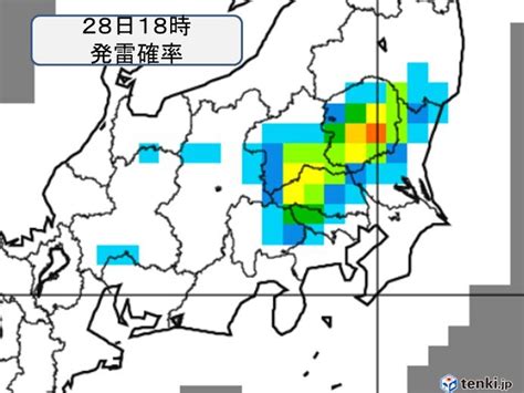 関東 午後は天気急変に注意 局地的に激しい雨や雷雨 大雨の恐れも 2021年8月28日 エキサイトニュース