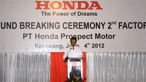 Tambah Pabrik Honda Perluas Jaringan Dealer Berita Otosia