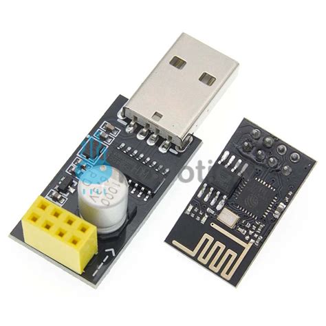 Usb To Uart Adapter Programmer For Esp 01 Wifi Modules Roboticx