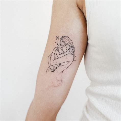 60 Beautiful Mother And Son Tattoos With Meaningful Representations Psycho Tats