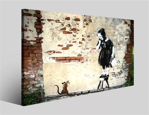 QUADRI BANKSY ART V Stampe Famose Su Tela EUR 41 65 PicClick IT