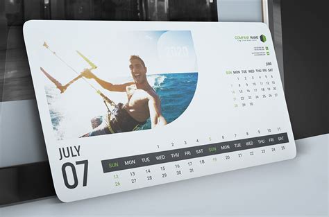 Desk Calendar 2020 :: Behance