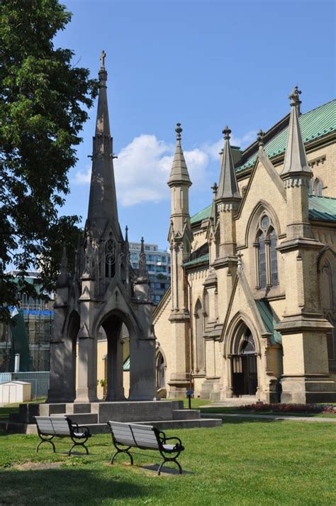 Cathedral Church Of St James In Toronto Stock Image Image Of