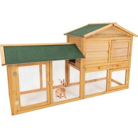 Maxxpet Clapier En Bois Pour Lapin X X Cm Clapier Pour Poulet