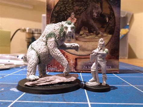 Wip Beorn And Bear From The Hobbit 1 Tale Of Painters