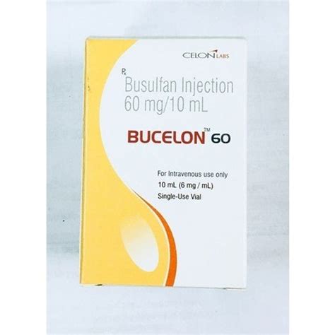 Bucelon Busulfan Injection Celon Labs 10 Ml At Rs 5000 Vial In New