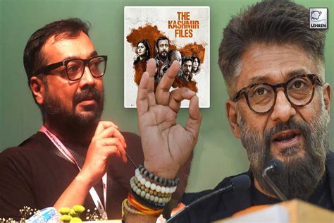 Vivek Agnihotri Calls Out Anurag Kashyap S Intellectual Dishonesty