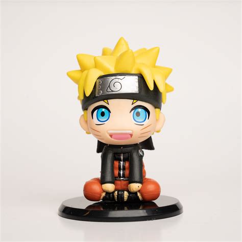 Naruto Oturan Mini Figür Otaku