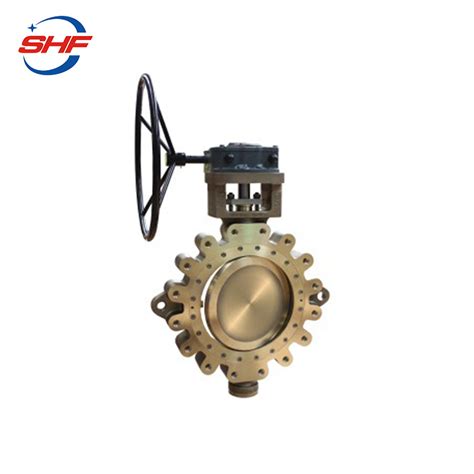 Aluminium Bronze Body Lug Type Worm Gear Butterfly Valve For Water China Butterfly Valve And