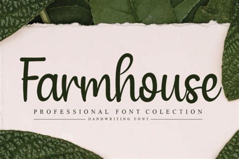 Farmhouse Font - fontforlife.com