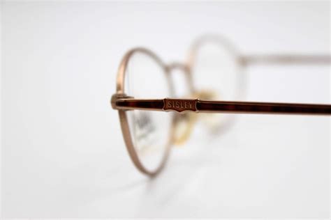 Vintage Eyeglasses Sisley Sly 254 Authentic Oval Stea Gem