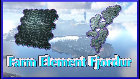 How To Farm Element And Element Shard On Fjordur Ark Survival Evolved