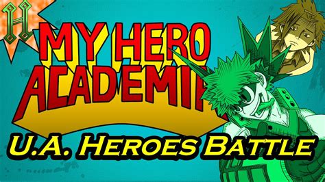 Review: My Hero Academia: U.A. Heroes Battle - YouTube