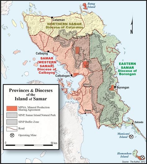 Western Samar Map