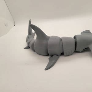 Flexi Hammer Head Shark Etsy