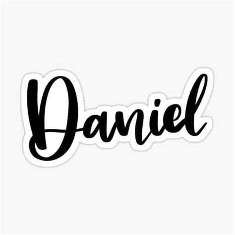 Tatuajes Con El Nombre Daniel Y Una Plantilla