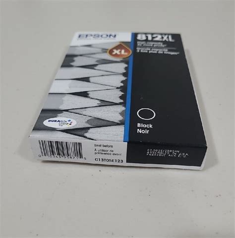 Genuine Epson 812xl Black High Yield Ink Cartridge T812xl120 Exp 2025 X 10343958715 Ebay