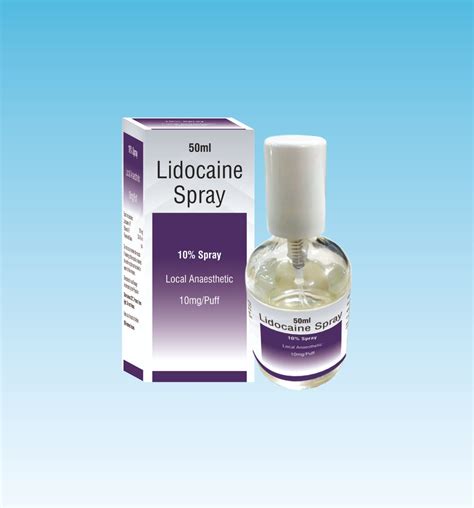 Lidocaine Spray Scythian Healthcare